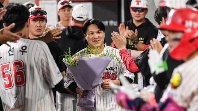 '이종범 넘었다' 김선빈, 타이거즈 프랜차이즈 최다경기 출장 기록 달성 [광주 현장]