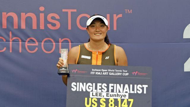 이은혜, ITF 인천오픈 여자 테니스 단식 준우승