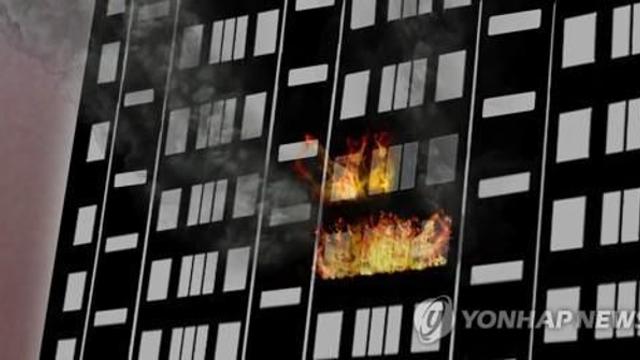 진주 아파트서 불 나 35분 만에 진화…인명피해 없어