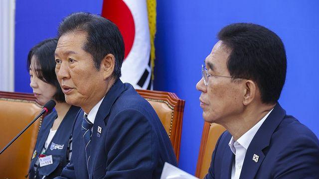 정청래, 한국노총과 정책협의회…추석 전 친노동 행보