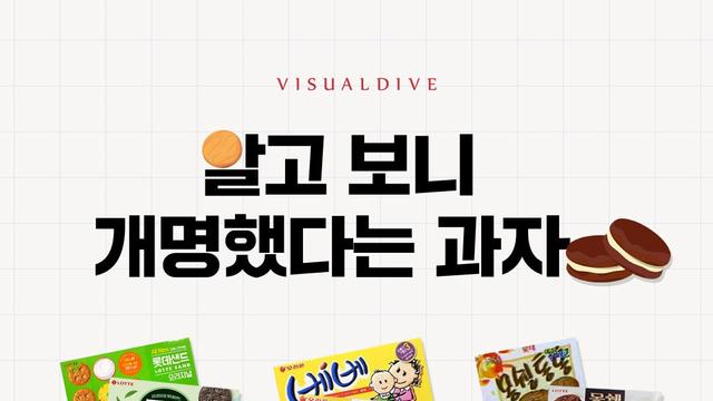 알고 보니 개명했다는 과자 