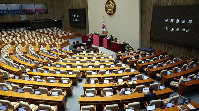 ‘상임위 개편’ 국회법 개정안 與 주도로 본회의 통과