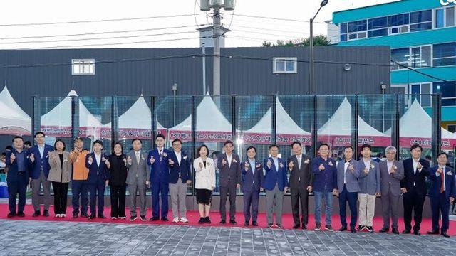 신상진 성남시장, 청년친화형 아름다운거리 미디어광장 개장식 참석