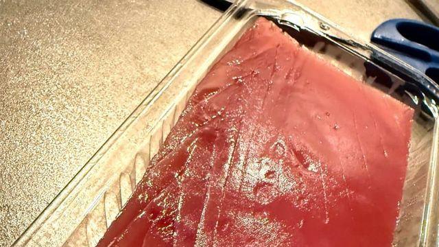 생참치로 휘시버거 만들었어