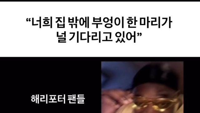 밖에 부엉이 한마리가 기다리고 있는데?