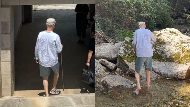 “차마 사진 찍자 못 해”… 김영희, 뒤에서 몰래 찍은 故 전유성 마지막 모습 [RE:스타]