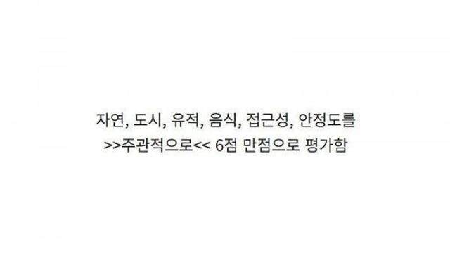 한 유튜버의 동남아 국가별 여행 점수.jpg