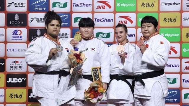 한국여자유도 대들보 이현지 세계랭킹 1위 지켜냈다