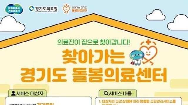 '살던 곳에서 건강하게' 경기도, 찾아가는 통합돌봄의료 도약 선언