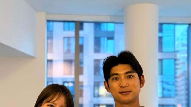‘♥안정환’ 이혜원, 美서 이정후와 인증샷 “2025년 제일 멋진 분”