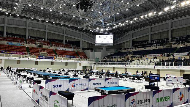 '17개 시도, 118명 열전' 106회 전국체전 당구 종목, 부산 기장체육관에서 개막