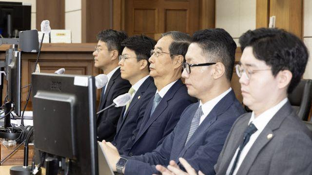 한덕수 '내란 방조' 첫 공판 종료…
