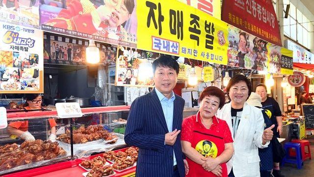 차준택 부평구청장, 추석 맞이 전통시장 방문