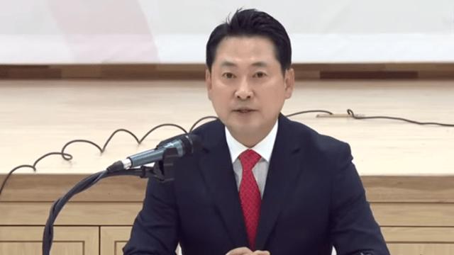 인천 현장 최고위원회의 장동혁 대표 