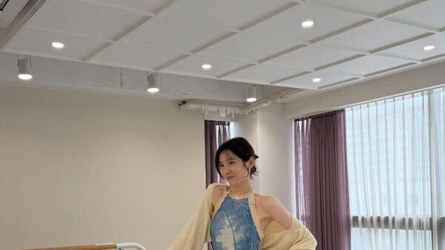 박지현 발레복 완벽 소화…비율에 깜짝