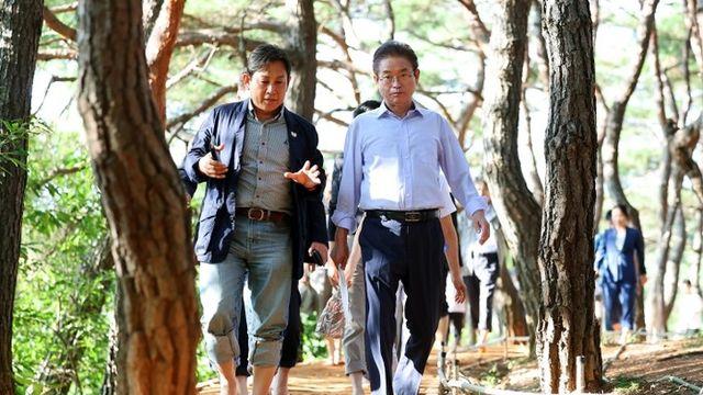 경북도, 천년숲 황톳길 새단장! 맨발로 걷고 건강도 채우세요!