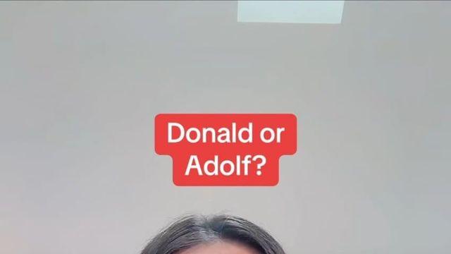 트럼프 vs 히틀러 명언 대결