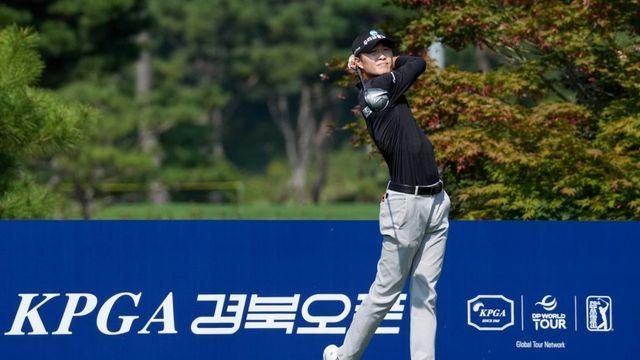 박준홍, KPGA 투어 경북오픈 1R 단독 선두…통산 첫 승 도전