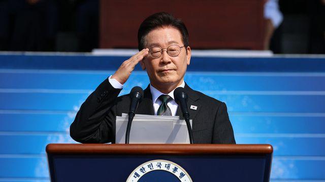 李, 건군 77주년 기념사서 '자주국방' 강조