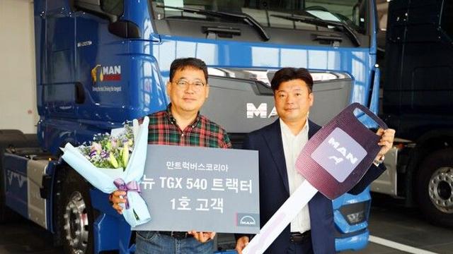 뉴 MAN TGX 540마력 트랙터 1호차의 주인공은?