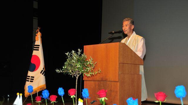 주그리스 한국대사관 국경일 행사…한국전 참전 그리스에 사의