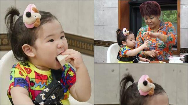 랄랄 14개월 딸 서빈, 두부 먹방까지 ‘엄마 꼭 닮았네’