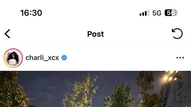 로제와의 사진으로 인스타 테러당하는 중인 찰리 XCX