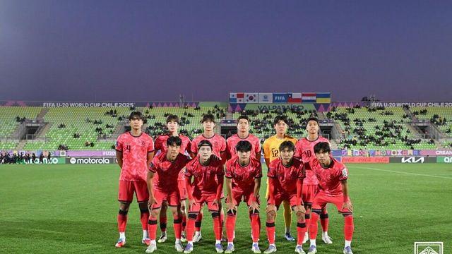 후반전 수적 우위에도… 한국, U-20 월드컵 파라과이전 0-0 무 '16강 빨간불'
