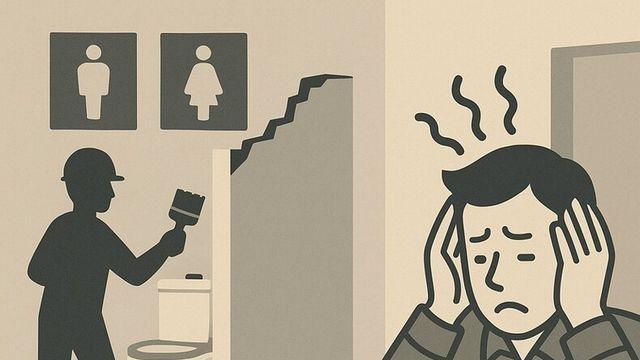 2평 화장실 인테리어 공사에 50일⋯속타는 음식점 업주