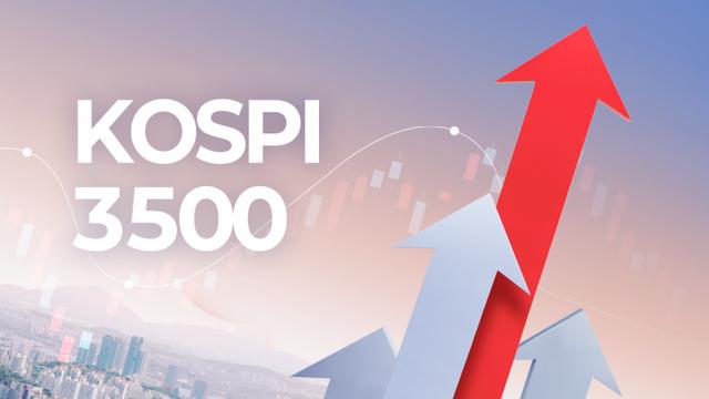 코스피, 사상 첫 3500 돌파···외국인 반도체 매수 행렬