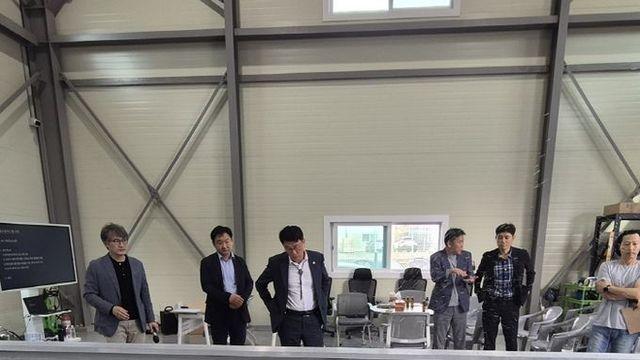 경기도의회 윤성근 부위원장, 전기차 화재 대응 ‘자동소화시스템’ 시연회 참석