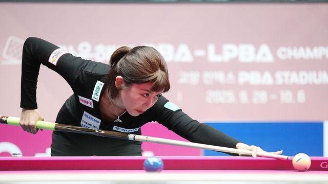 '5전 전승' 김가영, 히다에 3-0 완승…이미래 김예은, 원조 LPBA 여왕들도 8강 안착 [크라운해태 챔피언십]