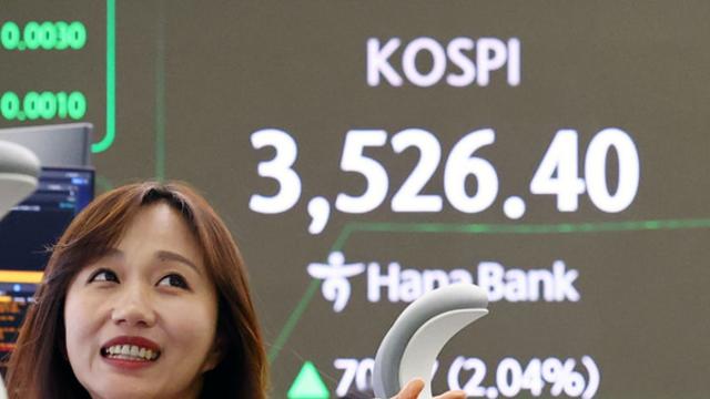 코스피, 사상 처음 3500 돌파…삼성전자·SK하이닉스 '쌍끌이'