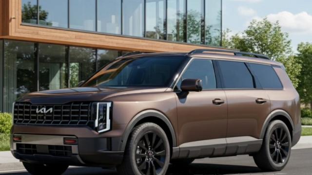 기아 3열 SUV, 차세대 렌더링… 한층 더 시원해진 디자인 공개