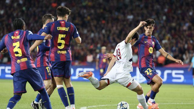 '이강인 골대' PSG, 바르사에 극적 역전승... 맨시티는 비겨
