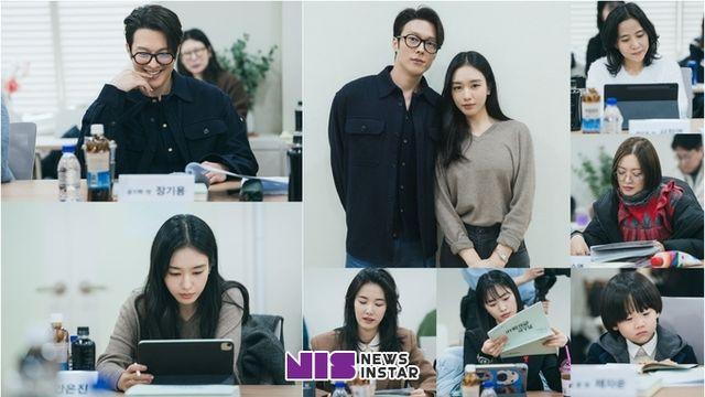 SBS ‘키스는 괜히 해서!’ 장기용X안은진X김무준X우다비, 화기애애 대본리딩 현장 공개