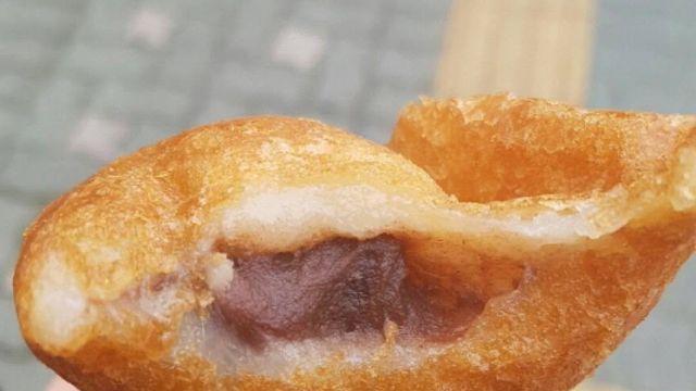 시장표 찹쌀도너츠 최대의 난제