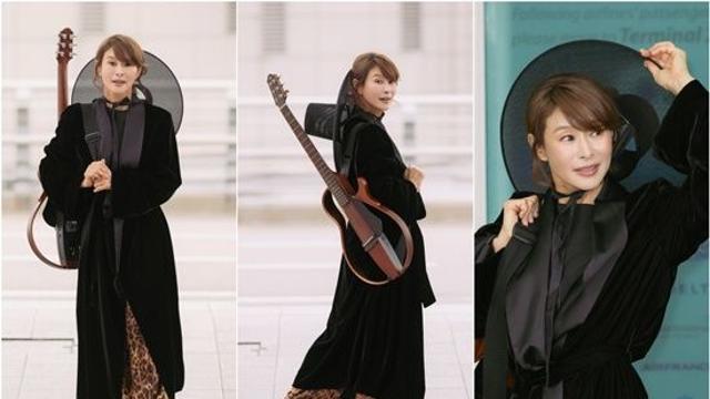 예지원, 호피에 갓 쓰고 공항 뒤집었다…독창적 패션 센스 '화제'