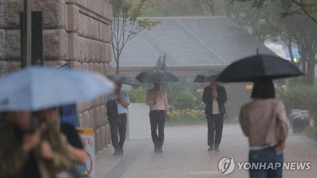 [날씨] 추석연휴 첫날 전국 곳곳 비