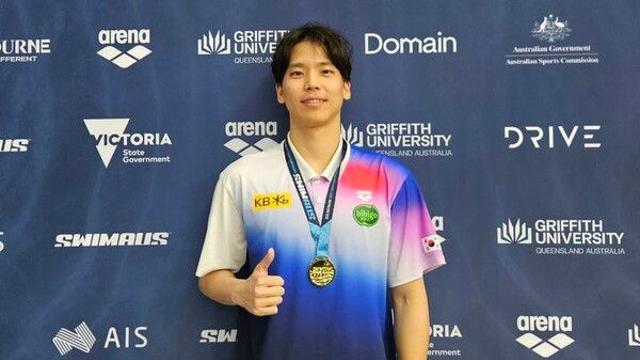 이주호, 배영 200m 한국新으로 호주 쇼트코스 선수권 우승