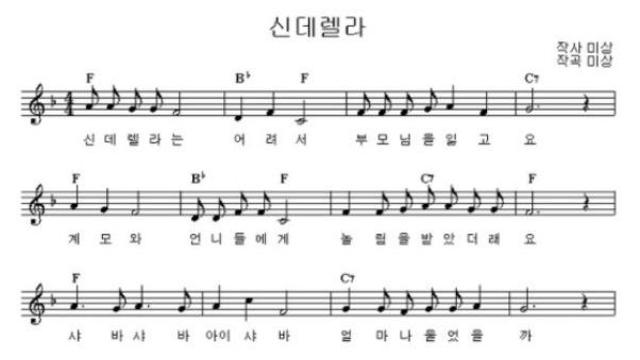 작곡자와 가사 모두 미스테리인 구전동요