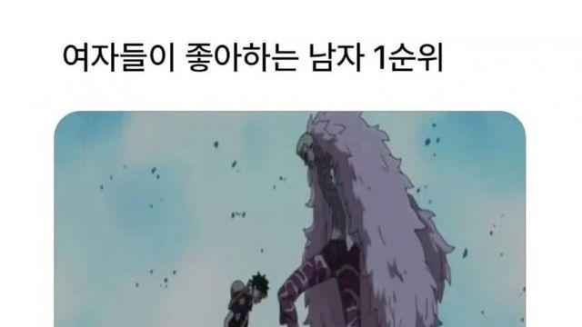 요즘 여자들의 이상형