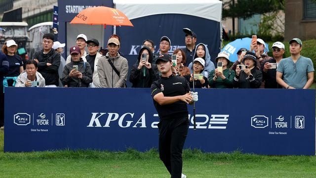 배용준, KPGA 투어 경북오픈 3R까지 2타 차 단독 선두