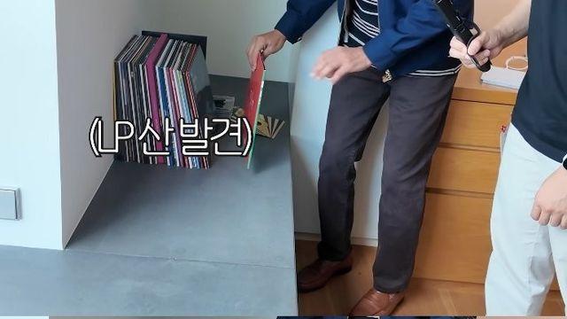 현대카드 대표가 선물 받은 LP들