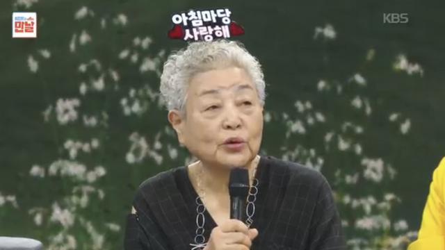 ‘84세’ 강부자, 황민호 노래에 눈시울…“난 아직도 청춘” (아침마당)