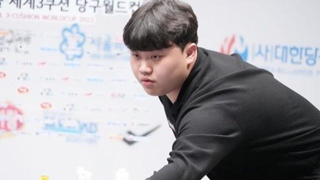 “군복무에도 녹슬지 않았네” 정예성, 男3쿠션서 경북에 금메달 선사[전국체전 당구]