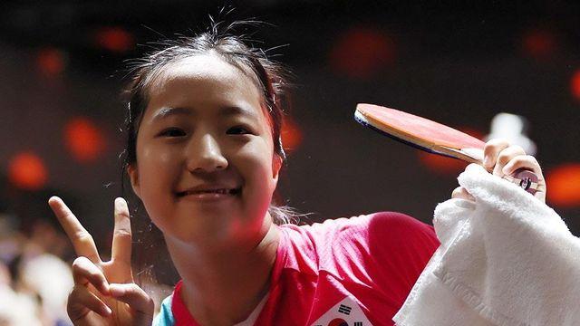 탁구 신유빈, WTT 그랜드 스매시 한국 여자 첫 4강 역사 썼다