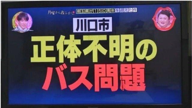 일본의 정체불명 버스