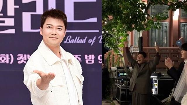 전현무, 적재♥허송연 부케 받았다…여자친구와 결혼 후 '나혼산' 졸업? [★해시태그]