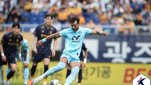 2골 1도움 세징야 '10-10' 가입…K리그1 대구, 광주에 3-2 승리